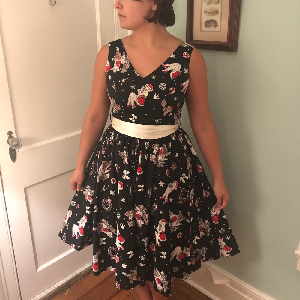 Retro Christmas Dress